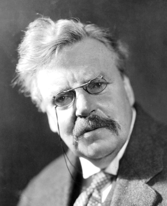 "Wha? Zizek?!," say Chesterton in an aside of his writings on Dickens.